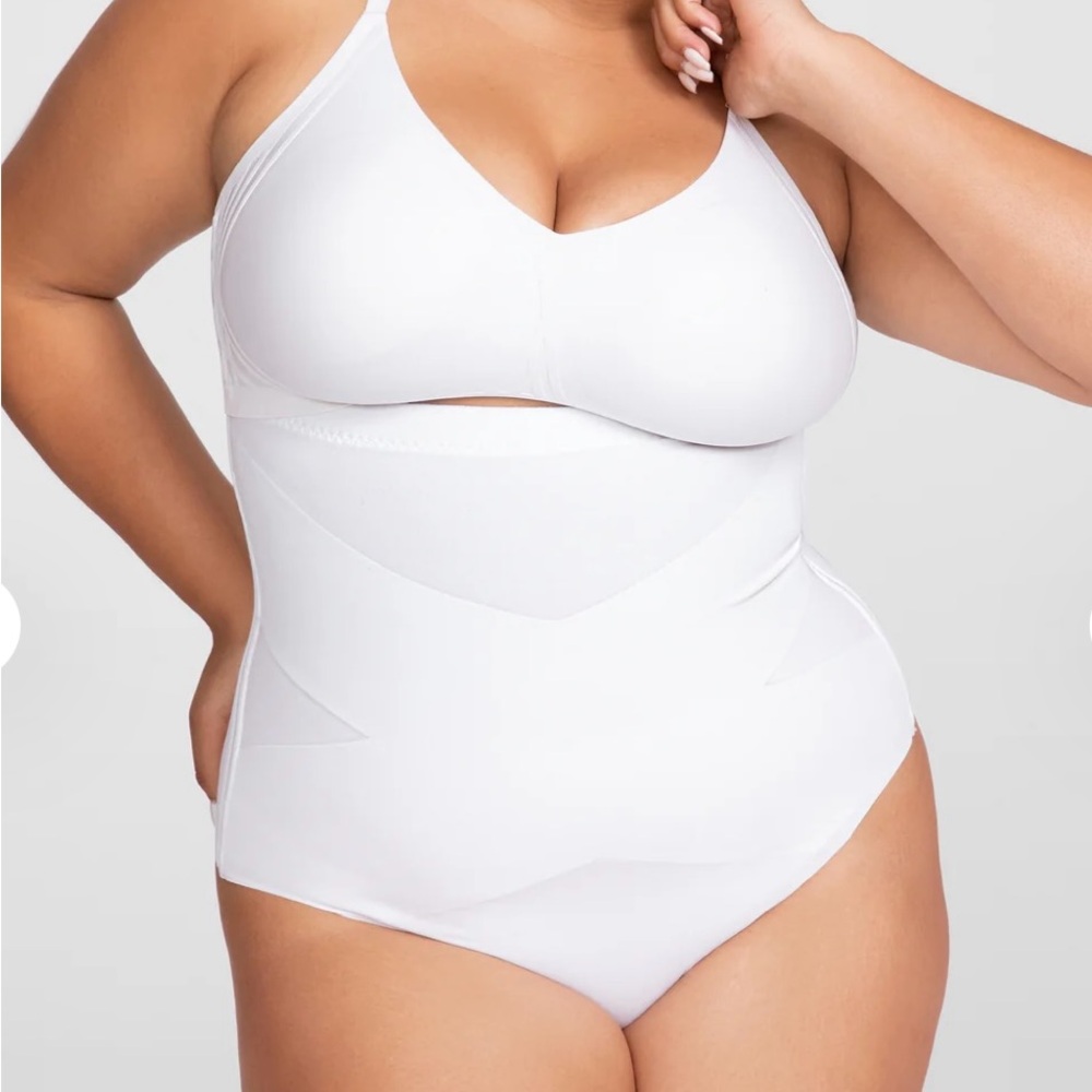 Honeylove White Shapewear thong